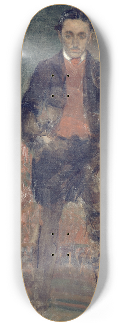 Louis Marcoussis - Roland Dorgels (1886-1973), romancier 8.25 inch art skate deck
