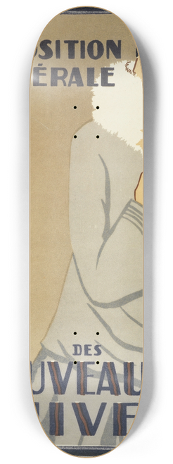 Loutry - Exposition Generale Des Nouveautes  Dhiver 8.25 inch art skate deck
