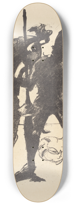 Lovis Corinth - Gtz von Berlichingen (Das Leben des Gtz von Berlichingen von ihm Selbst Erzhct) 8.25 inch art skate deck