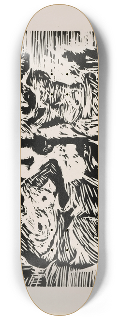 Lovis Corinth - Im Schweisse Deines Angesichts 8.25 inch art skate deck