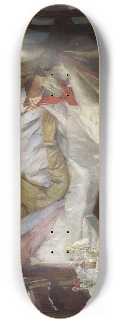 Lovis Corinth - The Artists Father in his Sickbed 8.25 inch art skate deck