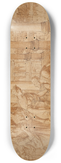 Luca Penni - The Return of Ulysses 8.25 inch art skate deck