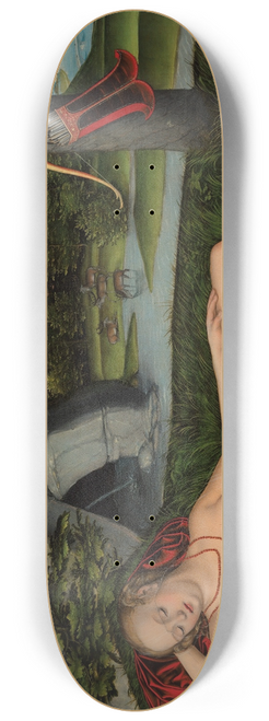 Lucas Cranach the Elder - The Nymph of the Spring 8.25 inch art skate deck