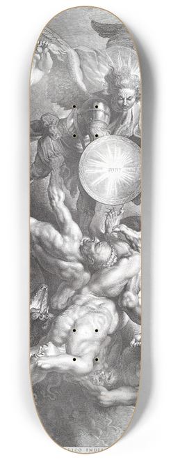 Lucas Emil Vorsterman - The Fall of the Rebel Angels 8.25 inch art skate deck