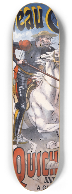 Lucien Lefvre - Don Quichotte, bouffonnerie questre 8.25 inch art skate deck