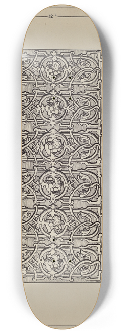 Lucien Verbeke - Balcony Railing 8.25 inch art skate deck