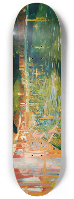 Ludwig Ferdinand Graf - Schwimmbad 8.25 inch art skate deck