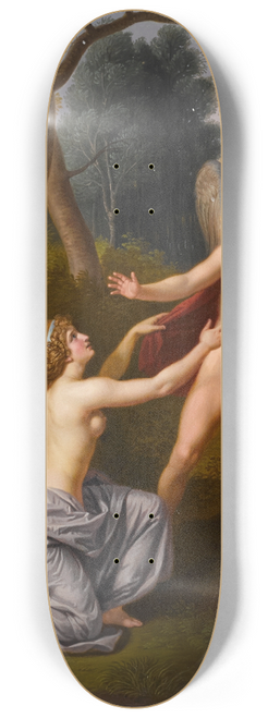 Ludwig Guttenbrunn - Cupid and Psyche 8.25 inch art skate deck
