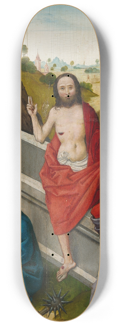 Ludwig Schongauer - The Resurrection 8.25 inch art skate deck