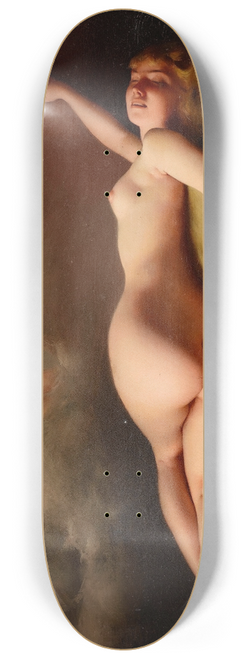 Luis Ricardo Falero - Reclining nude 8.25 inch art skate deck