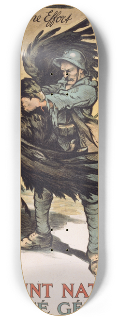 Marcel Falter - Emprunt National. Socit Gnrale. Pour le suprme effort 8.25 inch art skate deck
