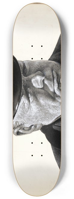 Marc Stone - Winston Churchill in Trinity House uniform 8.25 inch art skate deck