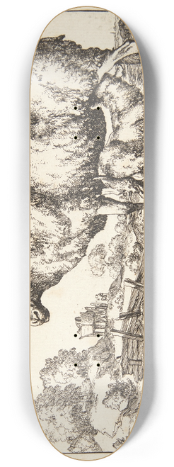 Marcus de Bye - Gimmer og lam 8.25 inch art skate deck
