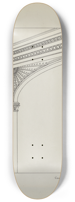 Margaret Gordon - Carved Frame of Bunk 8.25 inch art skate deck