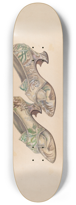 Marie Alain - Womans Shoes 8.25 inch art skate deck