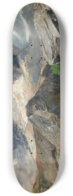 Marie Egner - A Glacier in the Glockner Massif 8.25 inch art skate deck