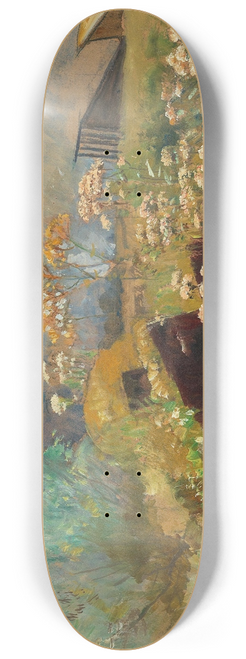 Marie Egner - Late Summer on the Salzburger Moor near Untersberg 8.25 inch art skate deck