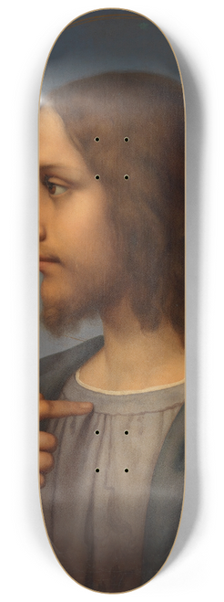 Marie Ellenrieder - Brustbild Christi im Profil 8.25 inch art skate deck