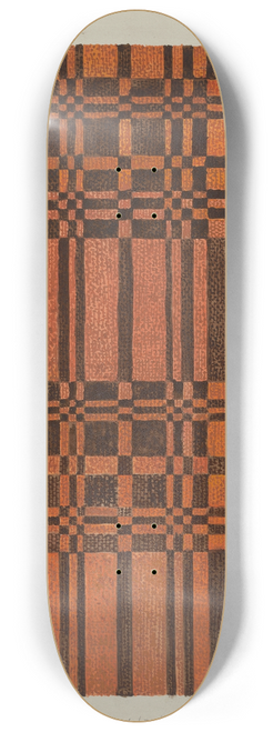 Martha L. Lanscher - Woven Coverlet 8.25 inch art skate deck