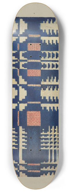 Martha L. Lanscher - Woven Coverlet 8.25 inch art skate deck