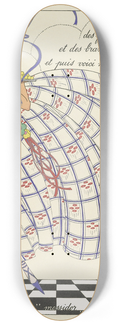 Marthe Romme - Les Douze Mois de lAnne; Messidor 8.25 inch art skate deck