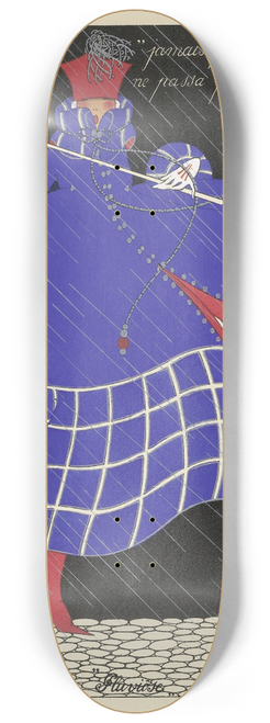 Marthe Romme - Les Douze Mois de lAnne; Pluviose 8.25 inch art skate deck