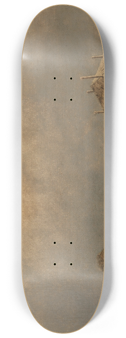 Martin Johnson Heade - High Tide on the Marshes 8.25 inch art skate deck