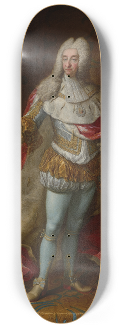 Martin van Meytens - Vittorio Amedeo II in Maest 8.25 inch art skate deck