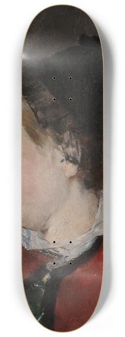 Mary Cassatt - Portrait of Madame Sisley 8.25 inch art skate deck