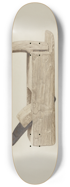 Mary Hansen - Plane 8.25 inch art skate deck