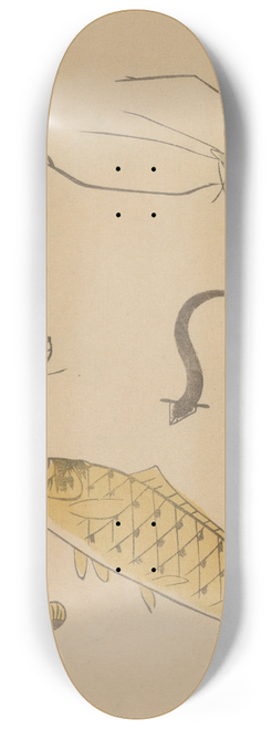 Masayoshi Kitao - Choju ryakugashiki, Pl.41 8.25 inch art skate deck