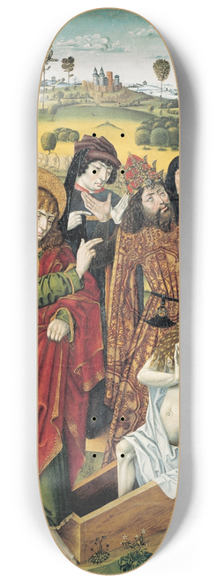 Master of Saint Nicholas - The Resurrection of Drusiana 8.25 inch art skate deck