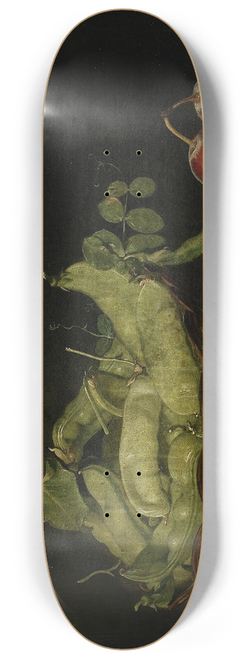 Mateusz Tokarski - Still life with peas 8.25 inch art skate deck