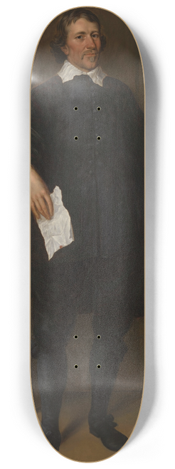 Mattheus Verheyden - Willem Kettingh (d 1670). Chief Treasurer and Bailiff of the Prince of Orange 8.25 inch art skate deck