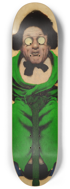 Maxfield Parrish - A Dark Futurist 8.25 inch art skate deck
