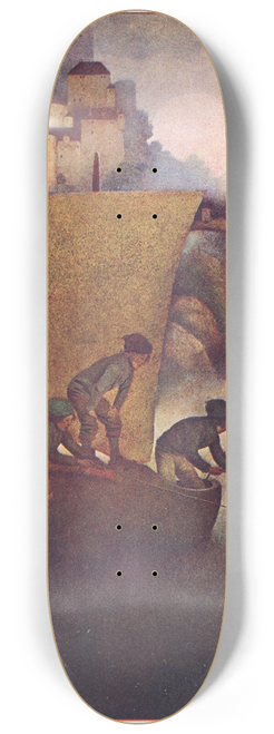 Maxfield Parrish - Wynken, Blynken and Nod 8.25 inch art skate deck