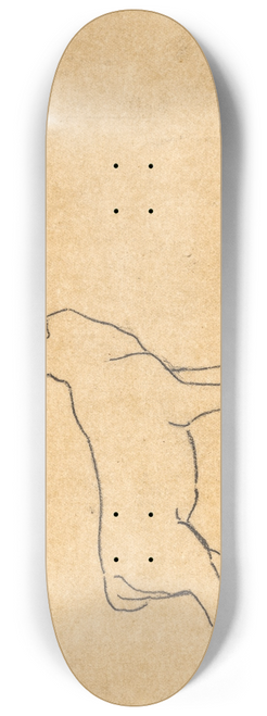 Antoine-Louis Barye - Cerf debout  droite 8.25 inch art skate deck