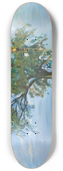 Max Slevogt - Fruit harvest in the Palatinate (The pear tree) 8.25 inch art skate deck