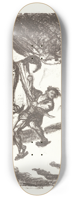 Max Slevogt - Sindbad der Seefahrer 8.25 inch art skate deck
