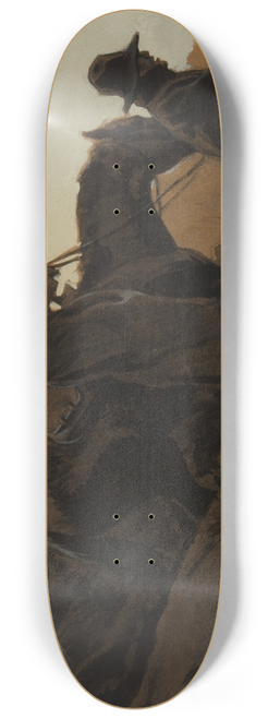 Maynard Dixon - Homeward Bound, Sandhill Camp 8.25 inch art skate deck