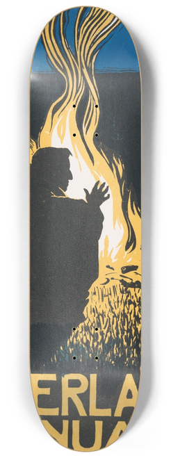 Maynard Dixon - Overland; January 8.25 inch art skate deck