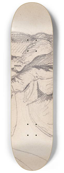 Maynard Dixon - P. Ranch, Oregon 8.25 inch art skate deck