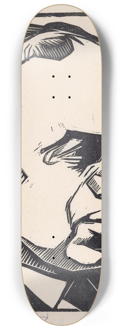 Meijer Bleekrode - Portret van Eliazer Polak 8.25 inch art skate deck