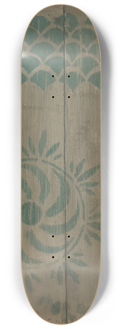 Michael Lauretano - Stencilled Floor 8.25 inch art skate deck