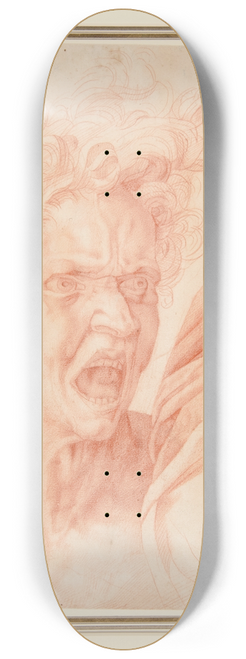 Michelangelo - Head of a LostSoul 8.25 inch art skate deck