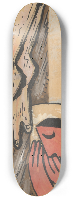 Mikul Galanda - Under the cross 8.25 inch art skate deck