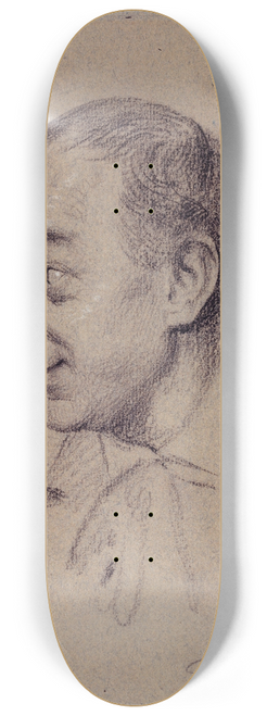 mile-Antoine Bayard - Portrait de Lassouche, acteur du Palais Royal. 8.25 inch art skate deck
