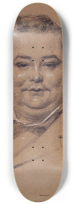 mile-Antoine Bayard - Portrait de Montbars, acteur du Palais Royal. 8.25 inch art skate deck