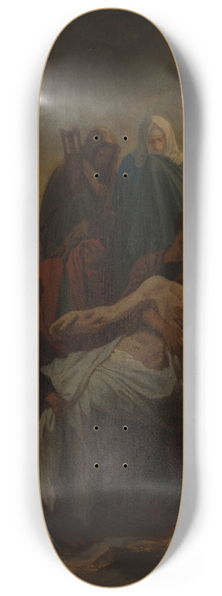 mile Signol - Lensevelissement du Christ, Jsus descendu de la Croix 8.25 inch art skate deck