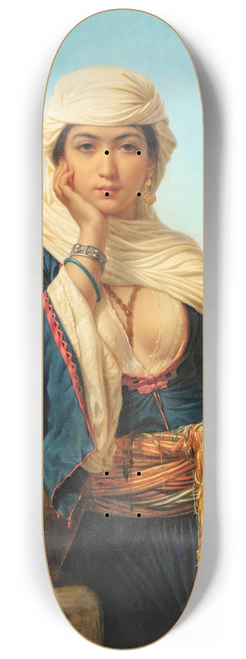 mile Vernet-Lecomte - Rebecca At The Well 8.25 inch art skate deck